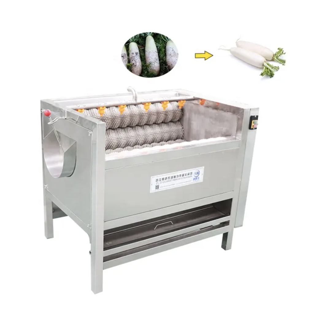 Industrial Fruits and Vegetables Peeler And Washing Machine 6