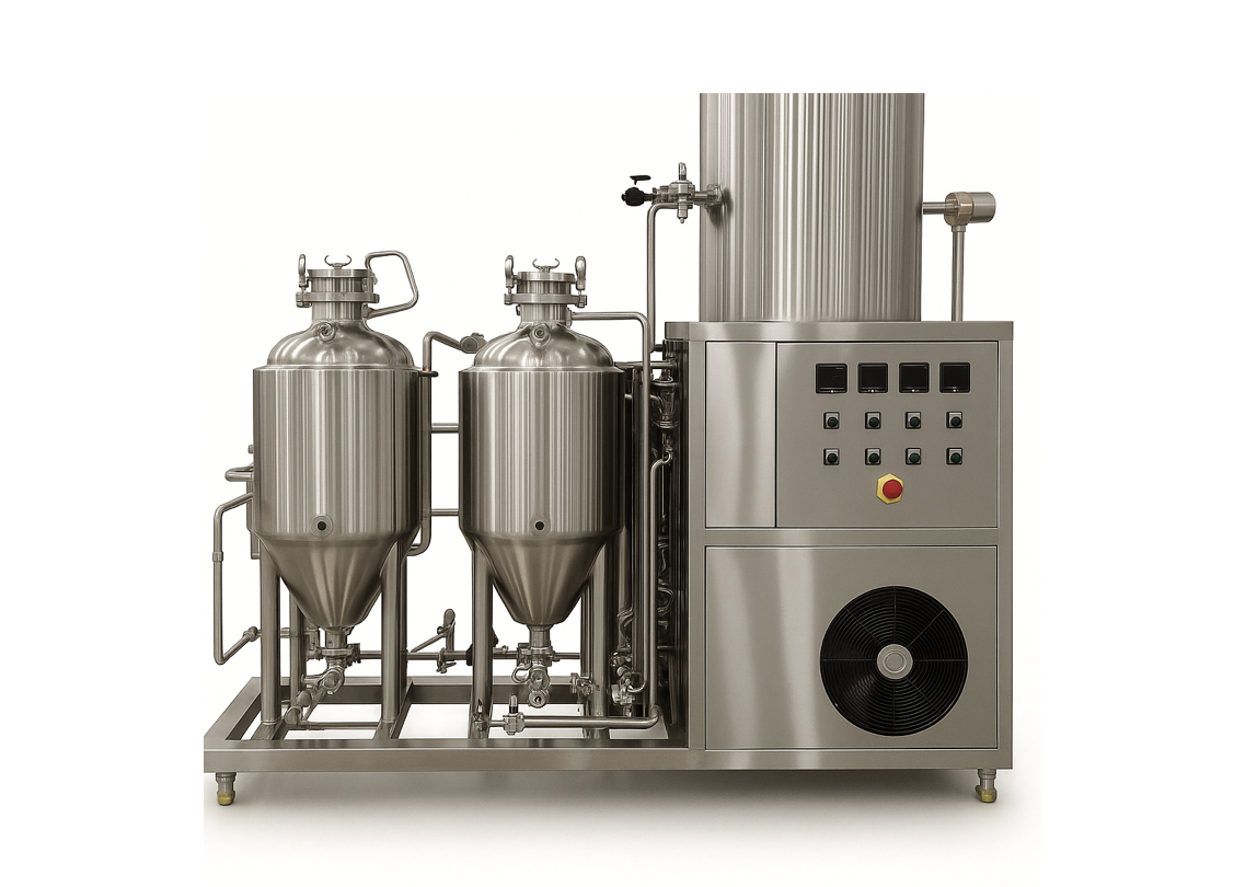 50L Complete Small-Scale Beer Production System (Microbrewery)