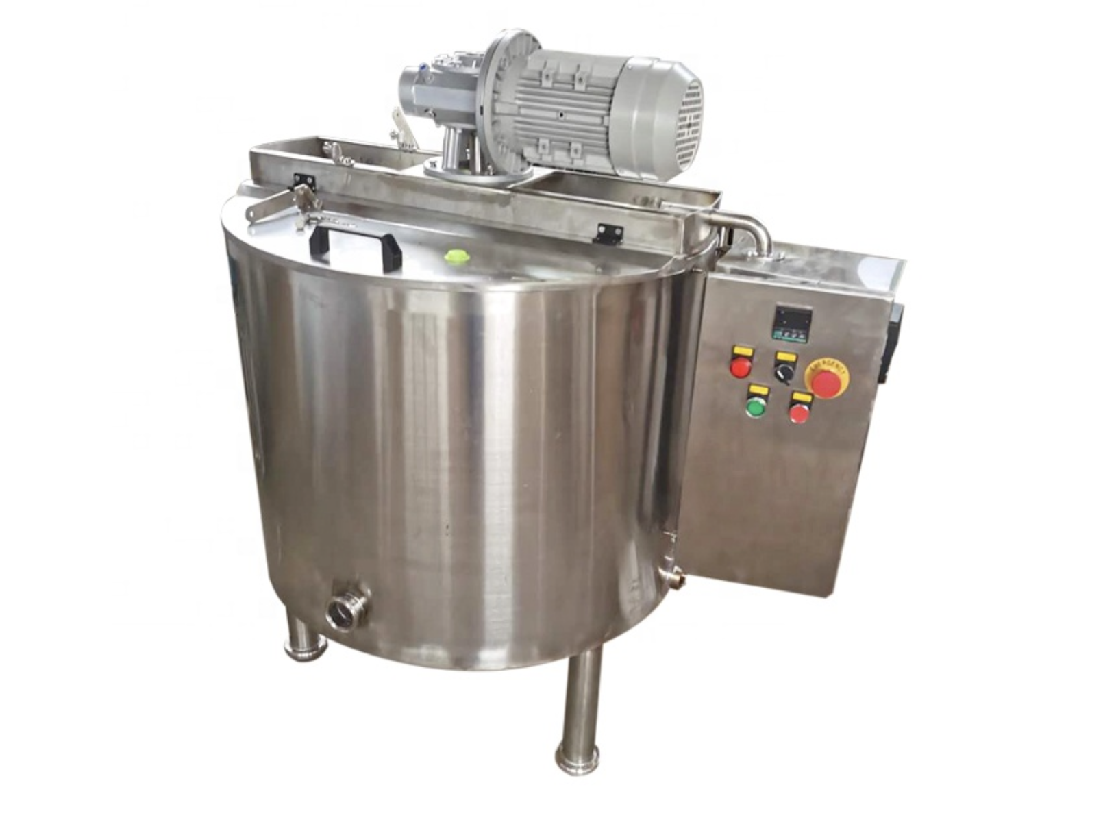 Cocoa liquor holding tank