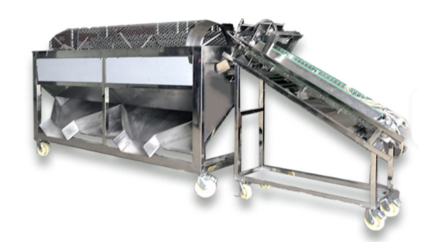 Complete 800kg/h Cocoa Pods Splitter Processing Line