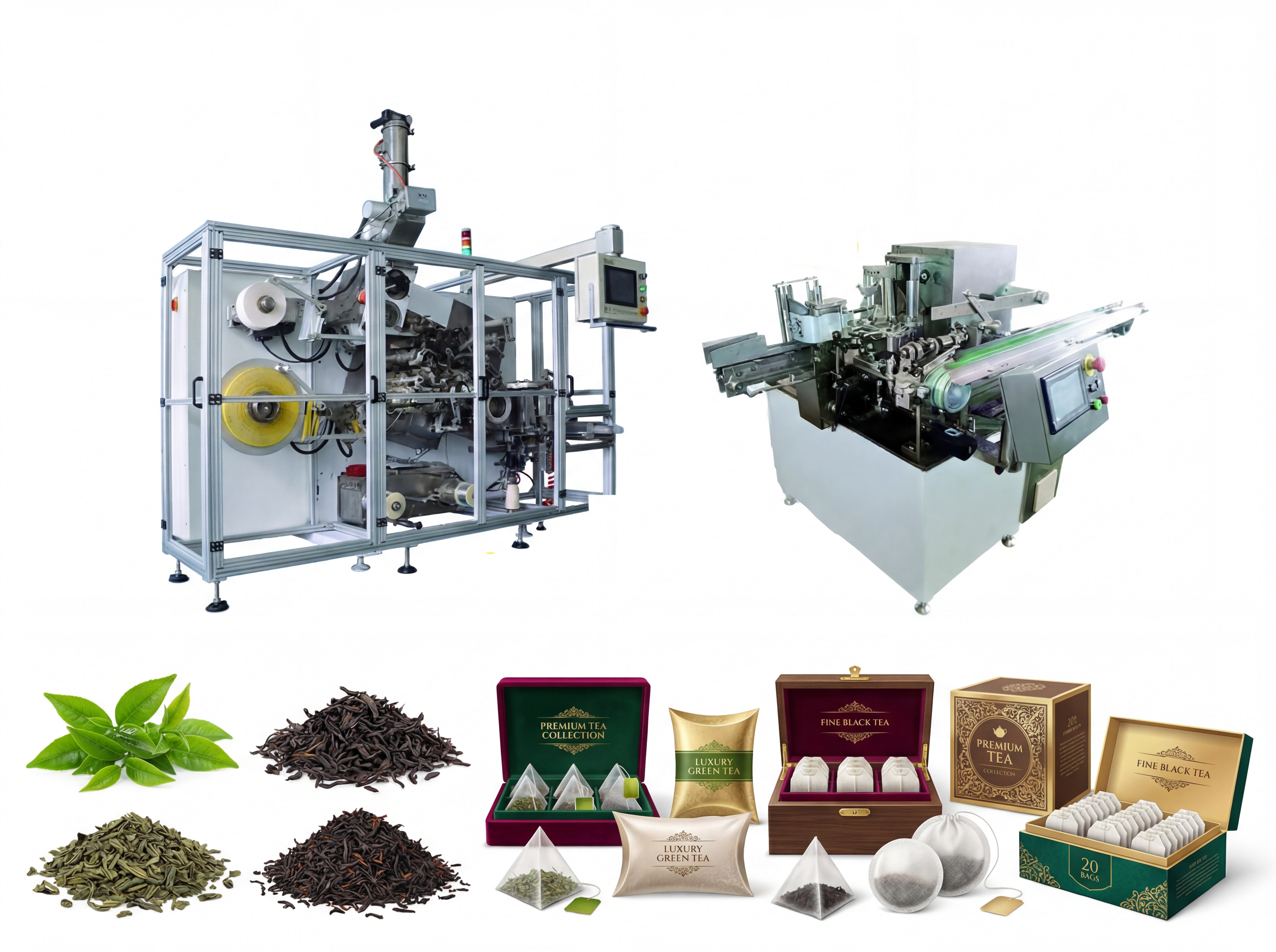 Industrial Tea Packaging System