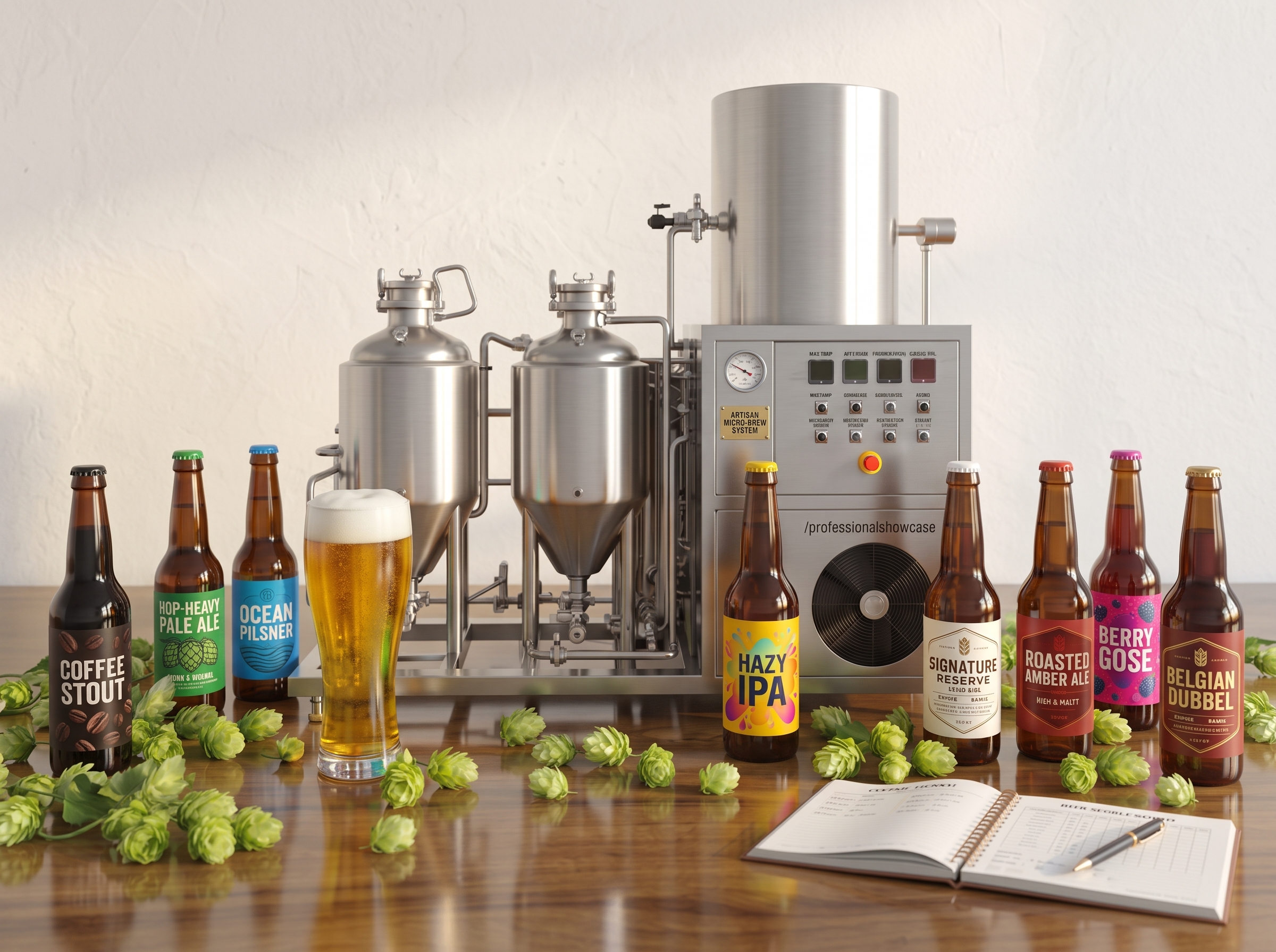 50L Complete Small Scale Beer Production System