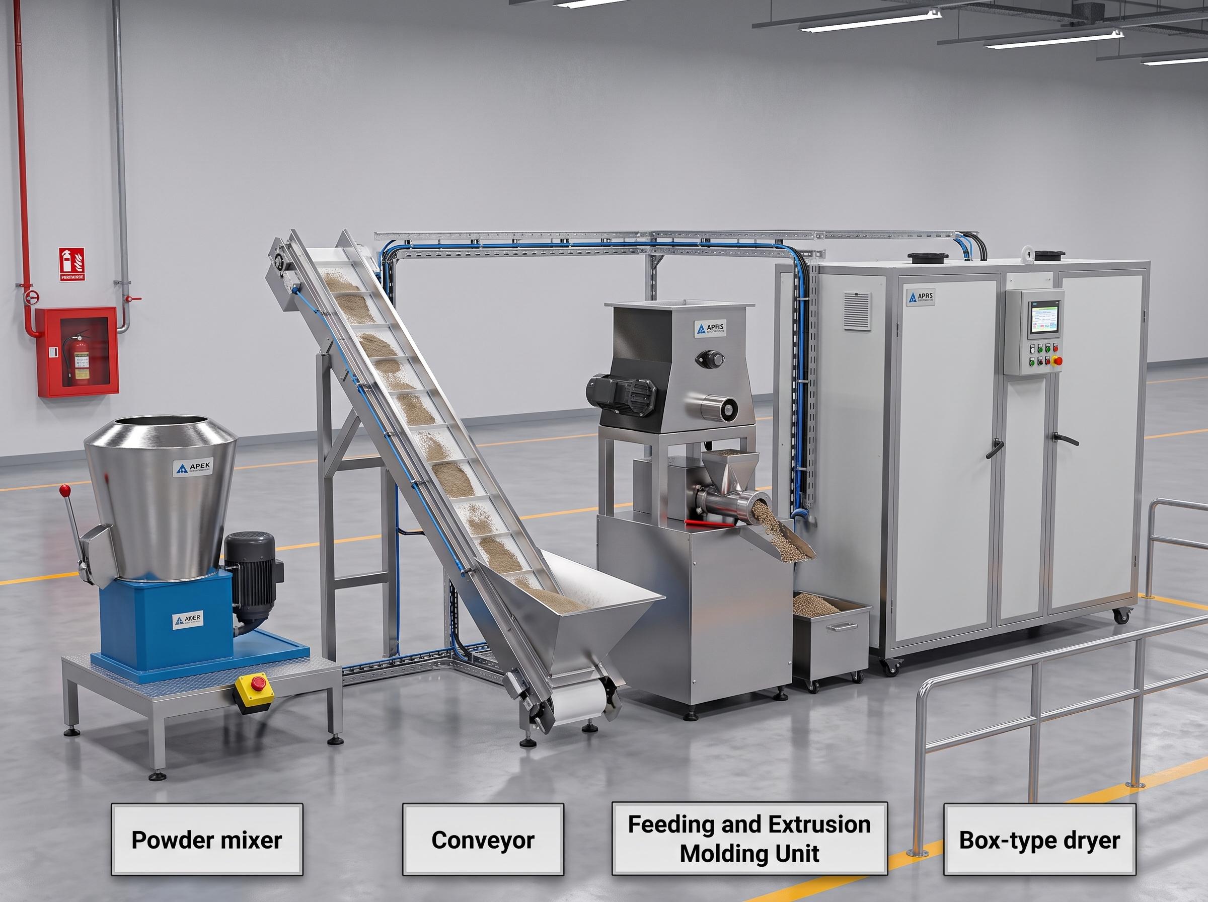 Industrial Small pasta production line