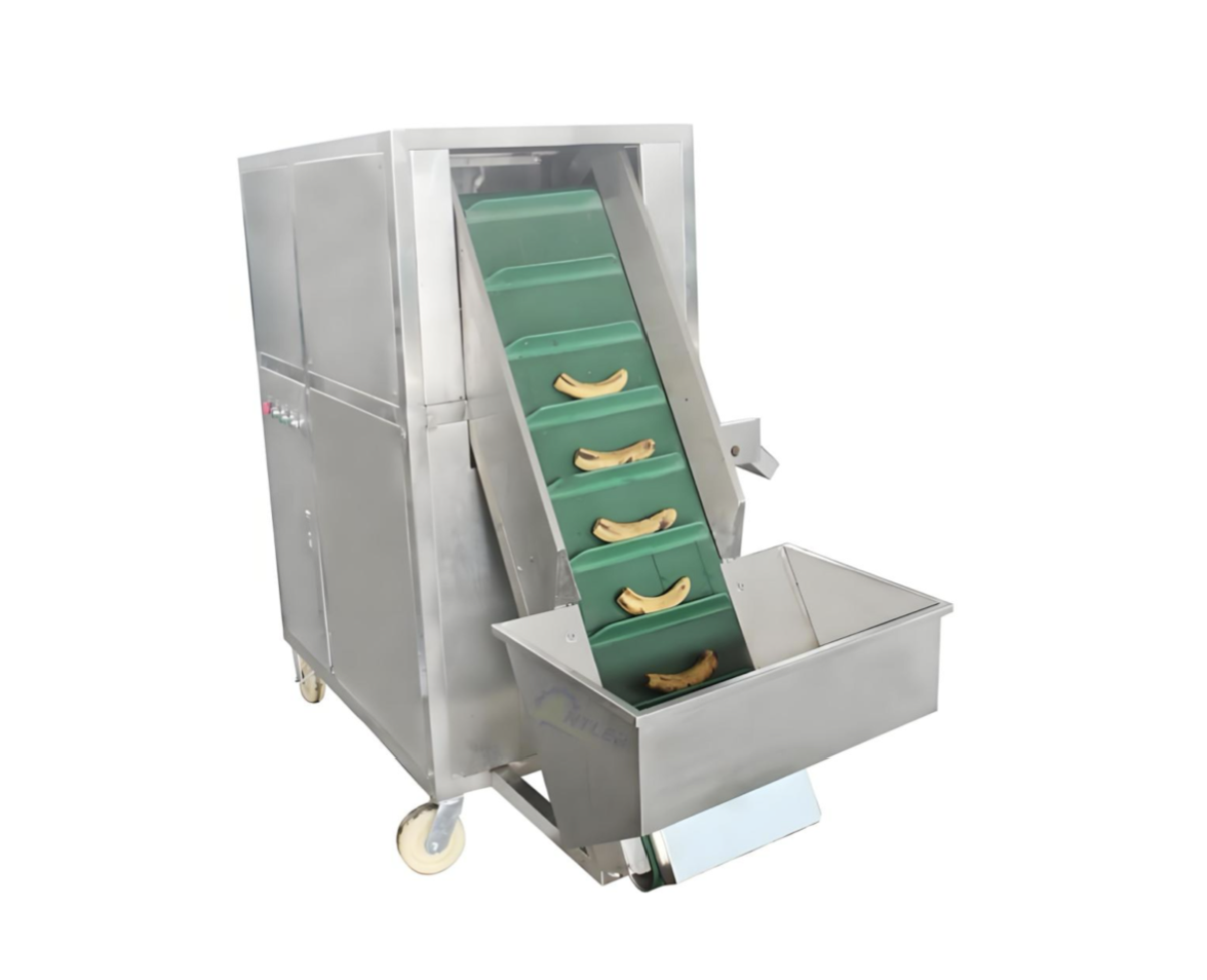 Industrial High-Efficiency Automatic Banana Peeling Machine | 500kg/h Capacity