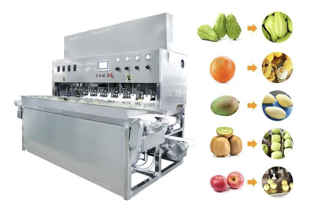 Industrial Automatic Mango Peeling Machine - 1000kg/h High Efficiency