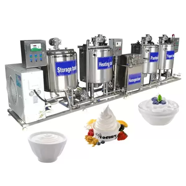 Small milk yogurt production line