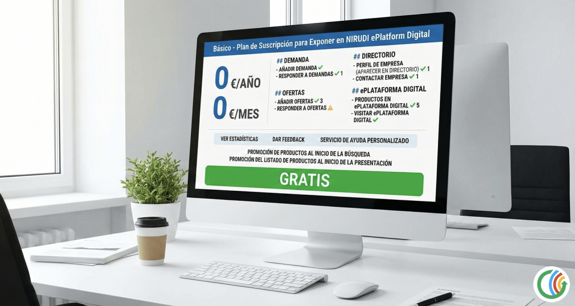 Basic - Plan de suscripción para exhibir en la ePlataforma digital NIRUDI
