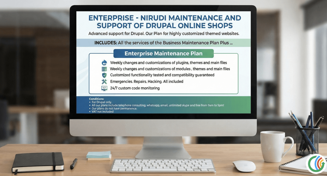 Professional - NIRUDI Maintenance And Support Of Drupal Online Shops