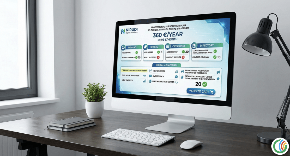  Professional Subscription Plan To Exhibit At NIRUDI Digital ePlatform. 