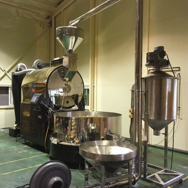 Complete coffee bean roasting machine 1