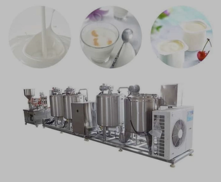 Small milk yogurt production line 2