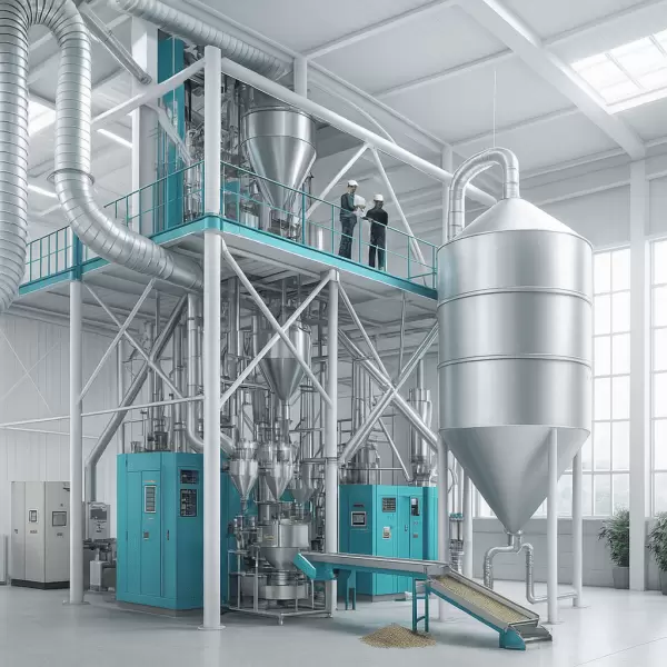 120TPD(24H) Maize Flour Plant