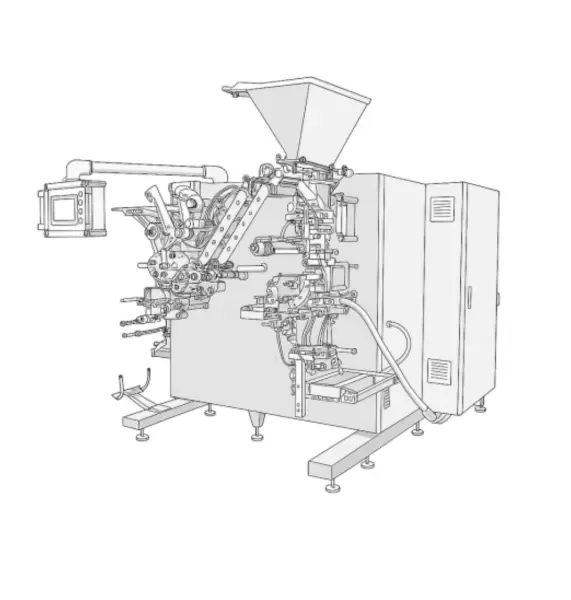 DXD120 single-chamber high-speed tea bag packing machine