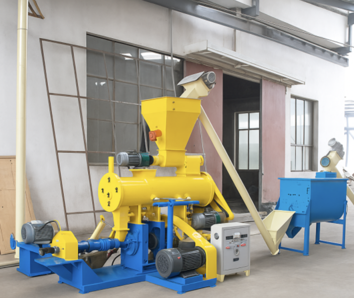 Floating Feed production line