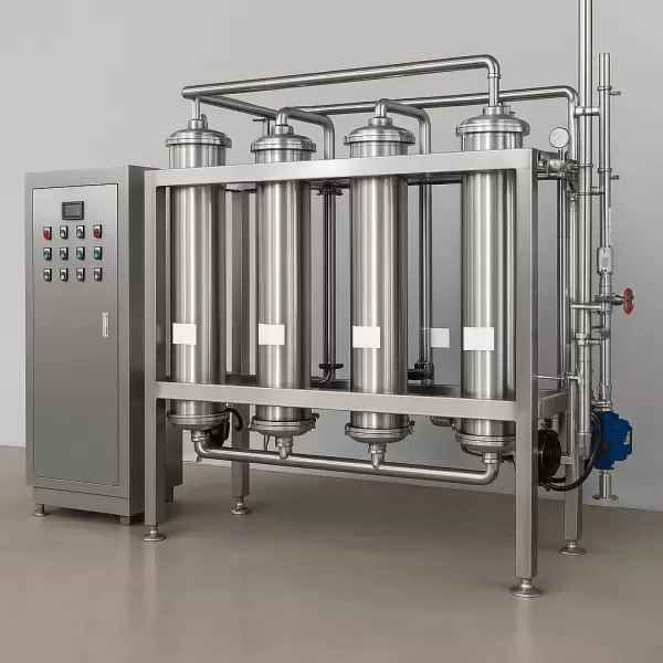  Drinking Water Treatment Equipments - Hollow Fiber Ultra Filteration System
