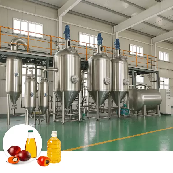 Complete 15T/day Palm oil refining project 