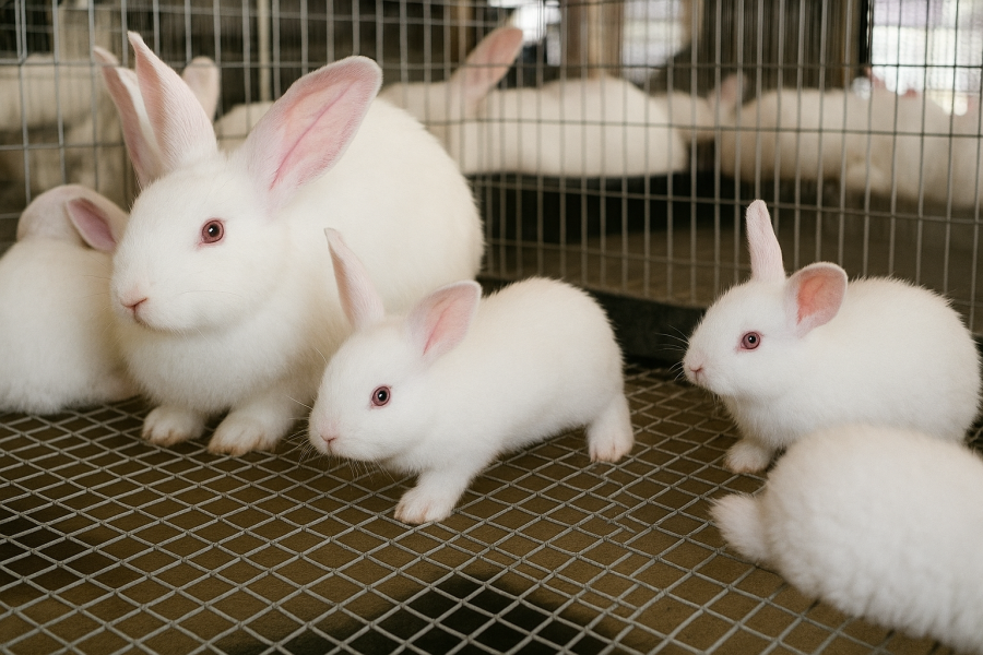 Rabbit farming
