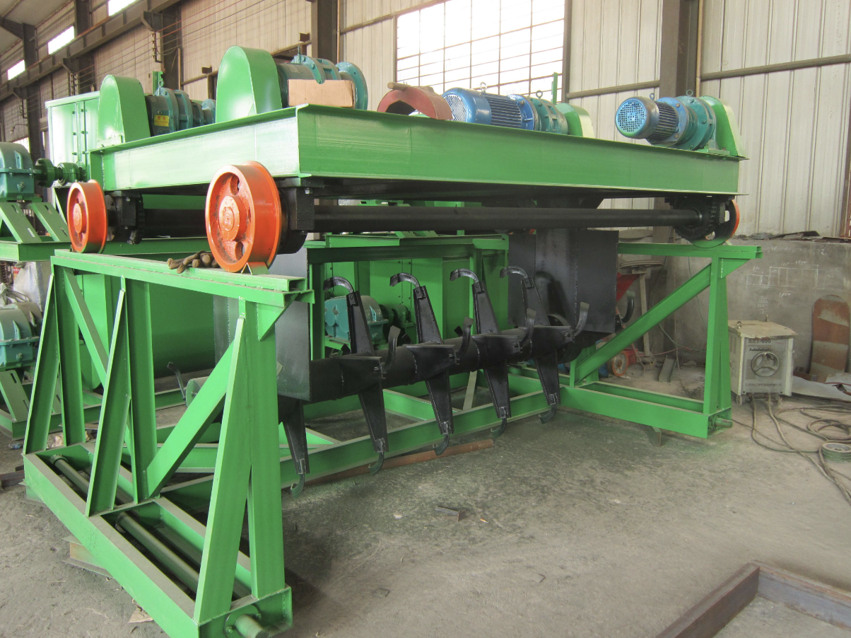 Compost Turner Machine Fermenting Organic Fertilizer