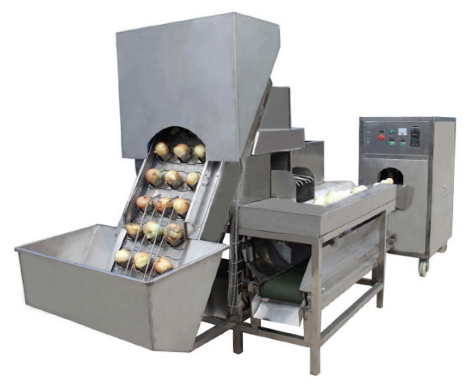 Automatic Onion Peeling & Root Cutting Machine 1