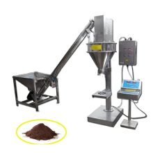 Semi Automatic Servo Motor Auger Dry Powder Quantitative Packaging Filling