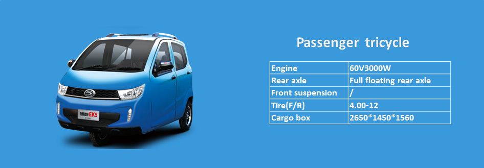 Weichai lovol electric tricycle-family usage