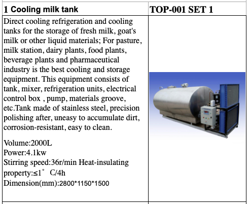  Pasteurized Milk And Yogourt Production Line 