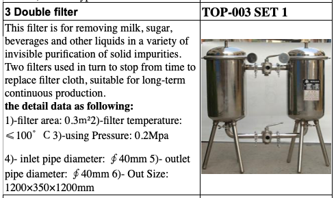  Pasteurized Milk And Yogourt Production Line 