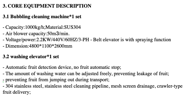 1000Kg per Hour Extraction Line 