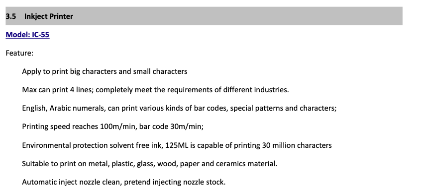 2000-3000 bottles of 500 ml  capacity Per Hour Water Filling Line