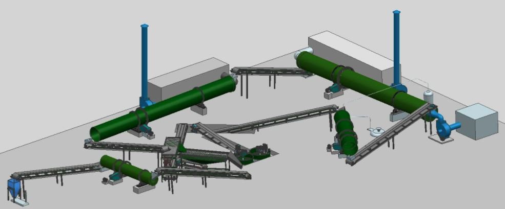 bioorganic fertilizer production line