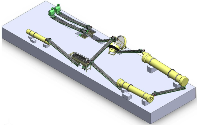 bioorganic fertilizer production line