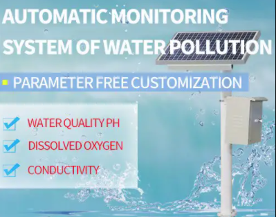 Water quality monitoring station Water quality parameters online real-time monitoring