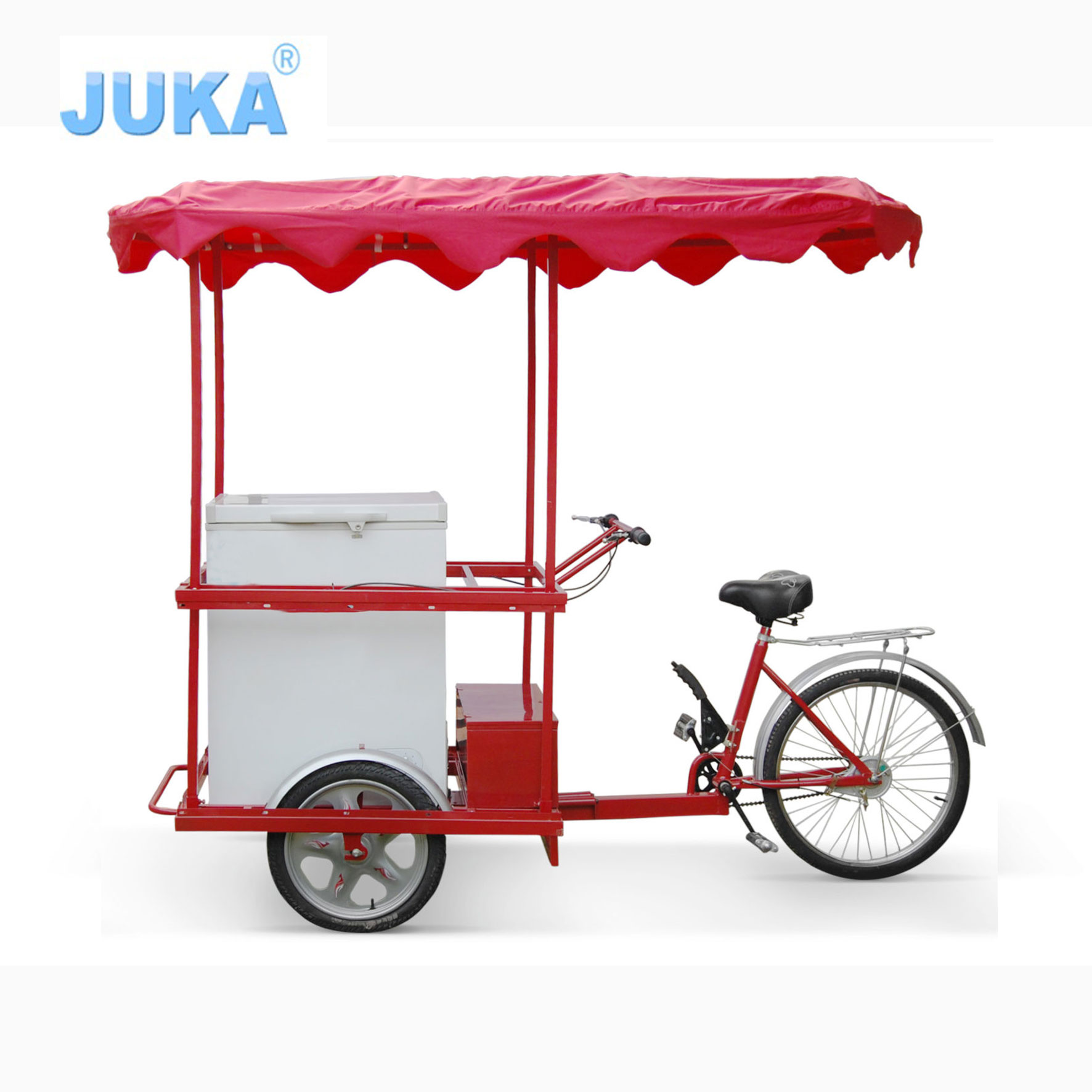208 Liters Solar Ice Cream Tricycle 1