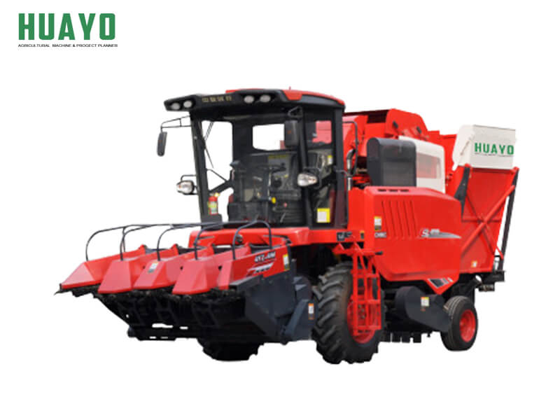 Combined Corn Harvester