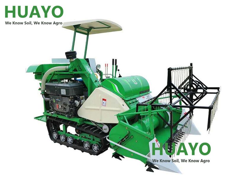 Combine Rice Beans Harvester