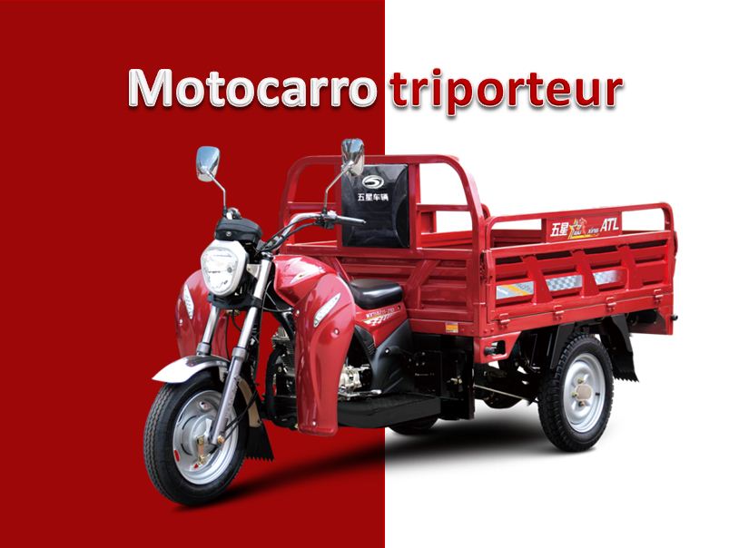 Motocarro triporteur carguero-Weichai lovol 200CC