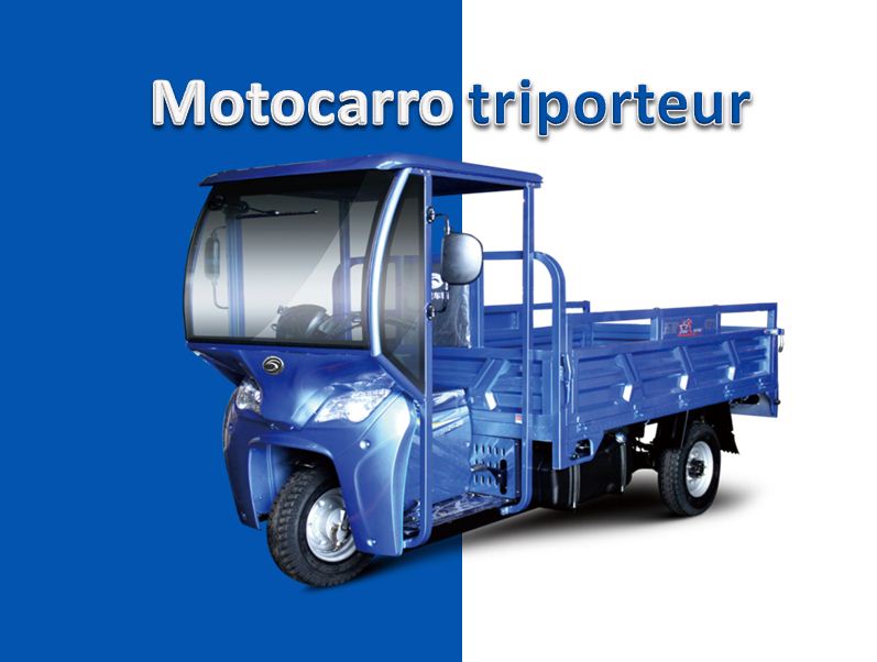 Motocarro triporteur carguero-Weichai lovol 300CC