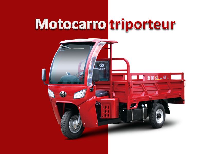 Motocarro triporteur carguero-Weichai lovol 300CC