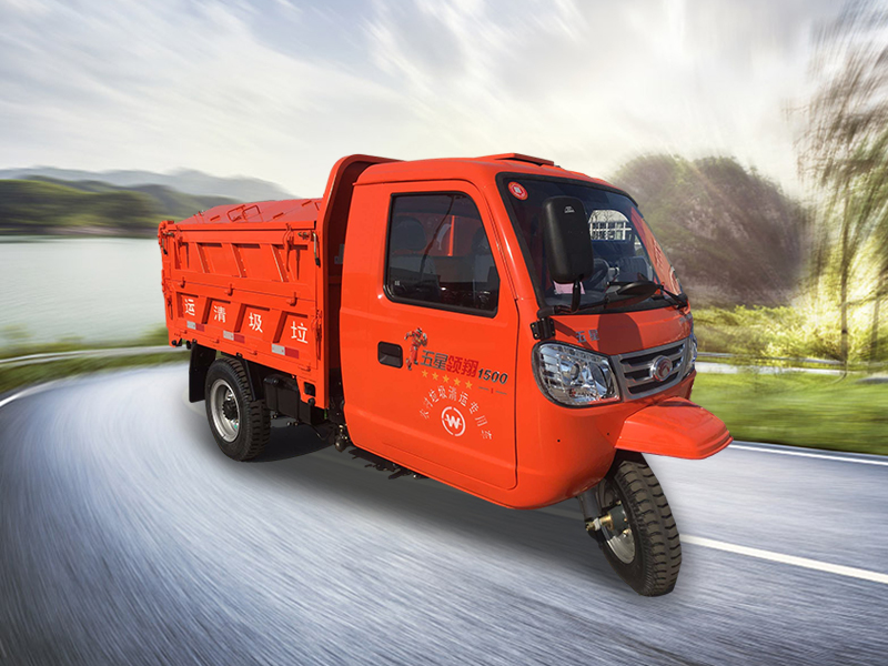 Weichai lovol diesel tricycle-garbage collection