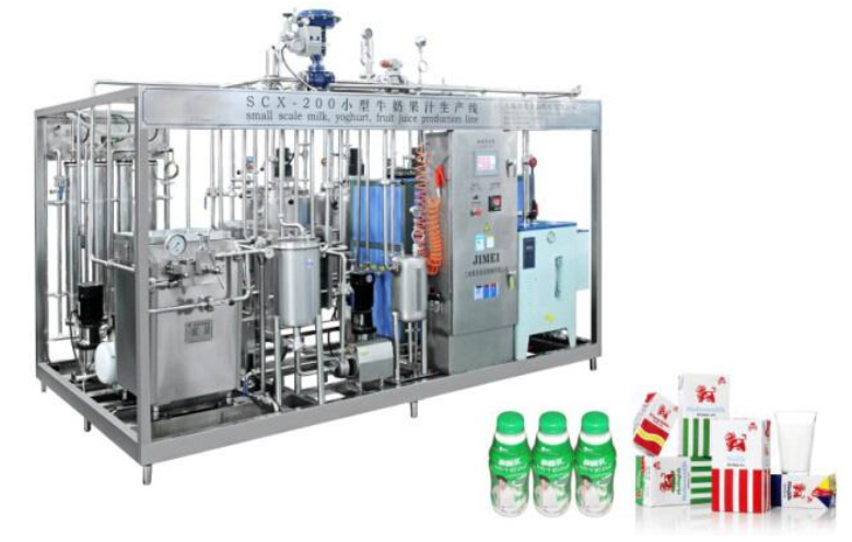 Small Scale UHT milk, Pasteurized Milk and Yogurt Production Line