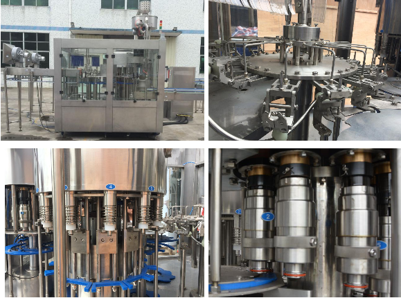 2000-3000 bottles of 500 ml capacity Per Hour Water Filling Line