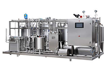 The small scale milk, yoghurt, juice combined production line