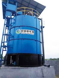 Vertical integrated organic fertilizer plant