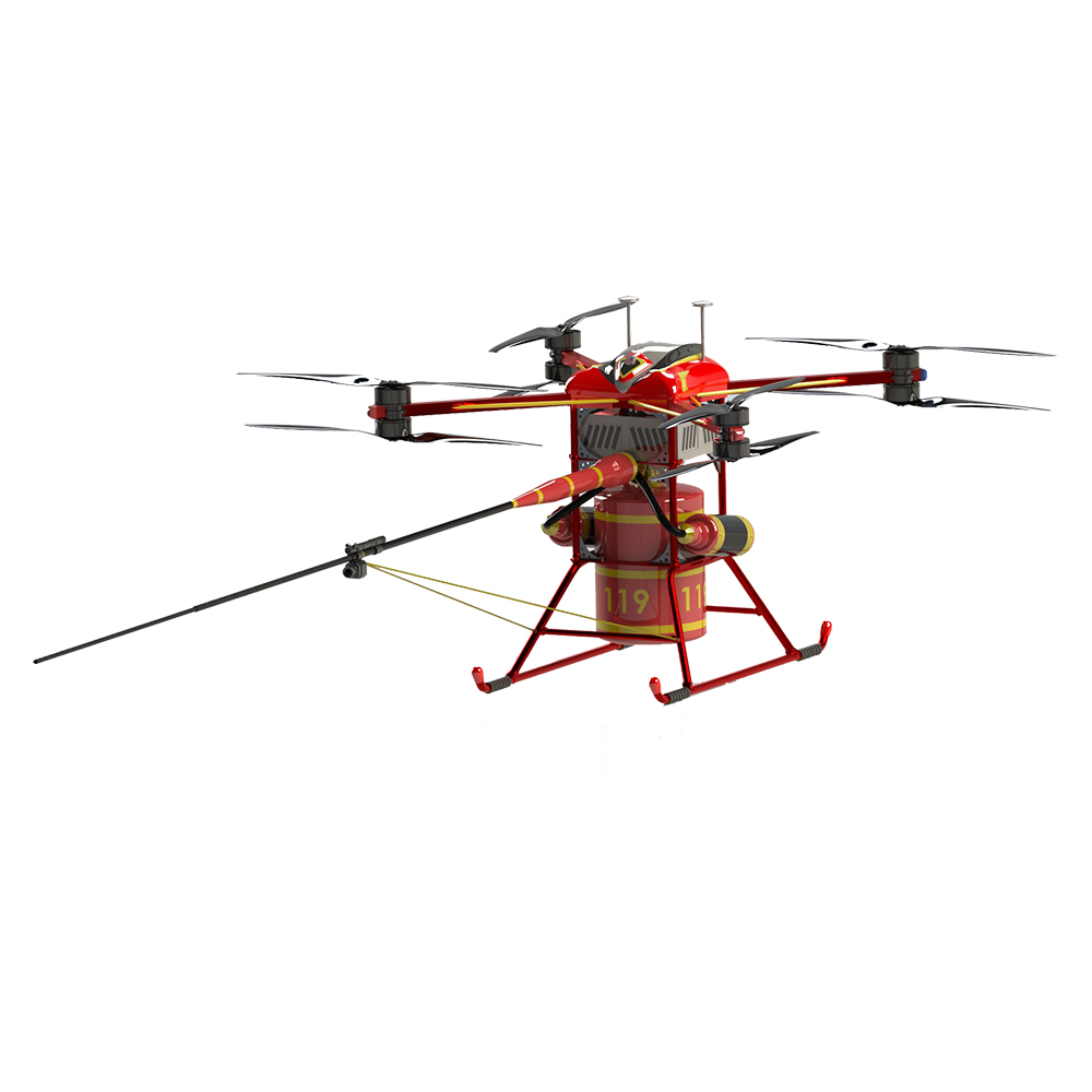 Fire fighting drone 25KG payload