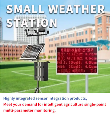 Automatic weather station Weather instrument meteorological station For school agriculture outdoor