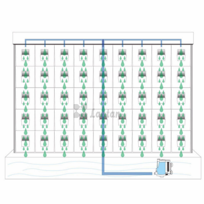 NFT VERTICAL HYDROPONIC WALL 3