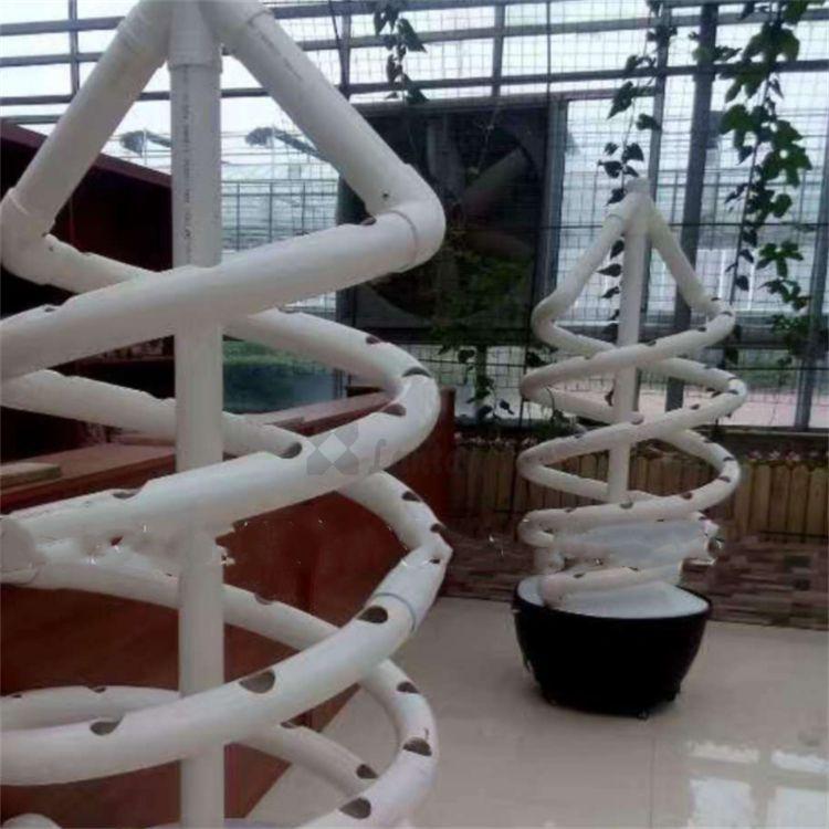 Hydroponic vertical spiral tower 2