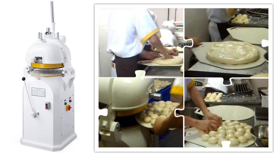 Semi-auto Dough Divider Rounder  2