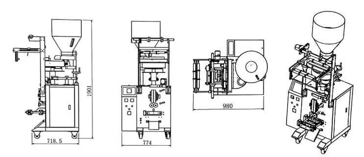 Automatic Granular Food Packing Machine 5