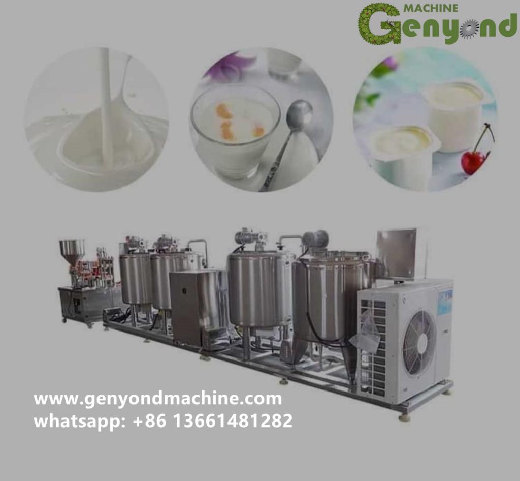 Small milk yogurt production line